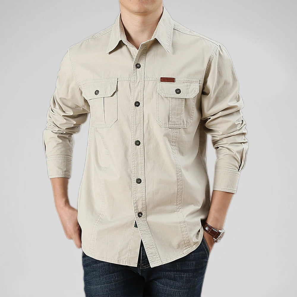 Camisa Cargo Manga Longa Elite