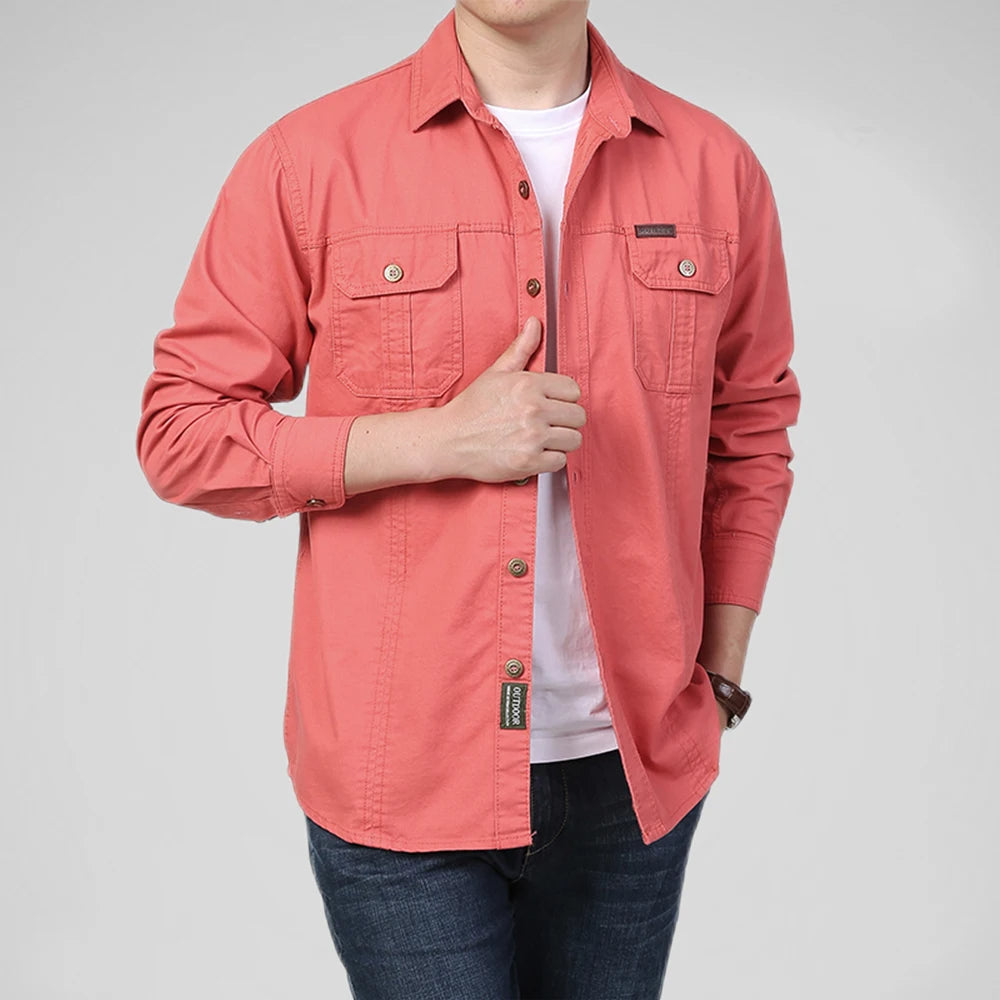 Camisa Cargo Manga Longa Elite