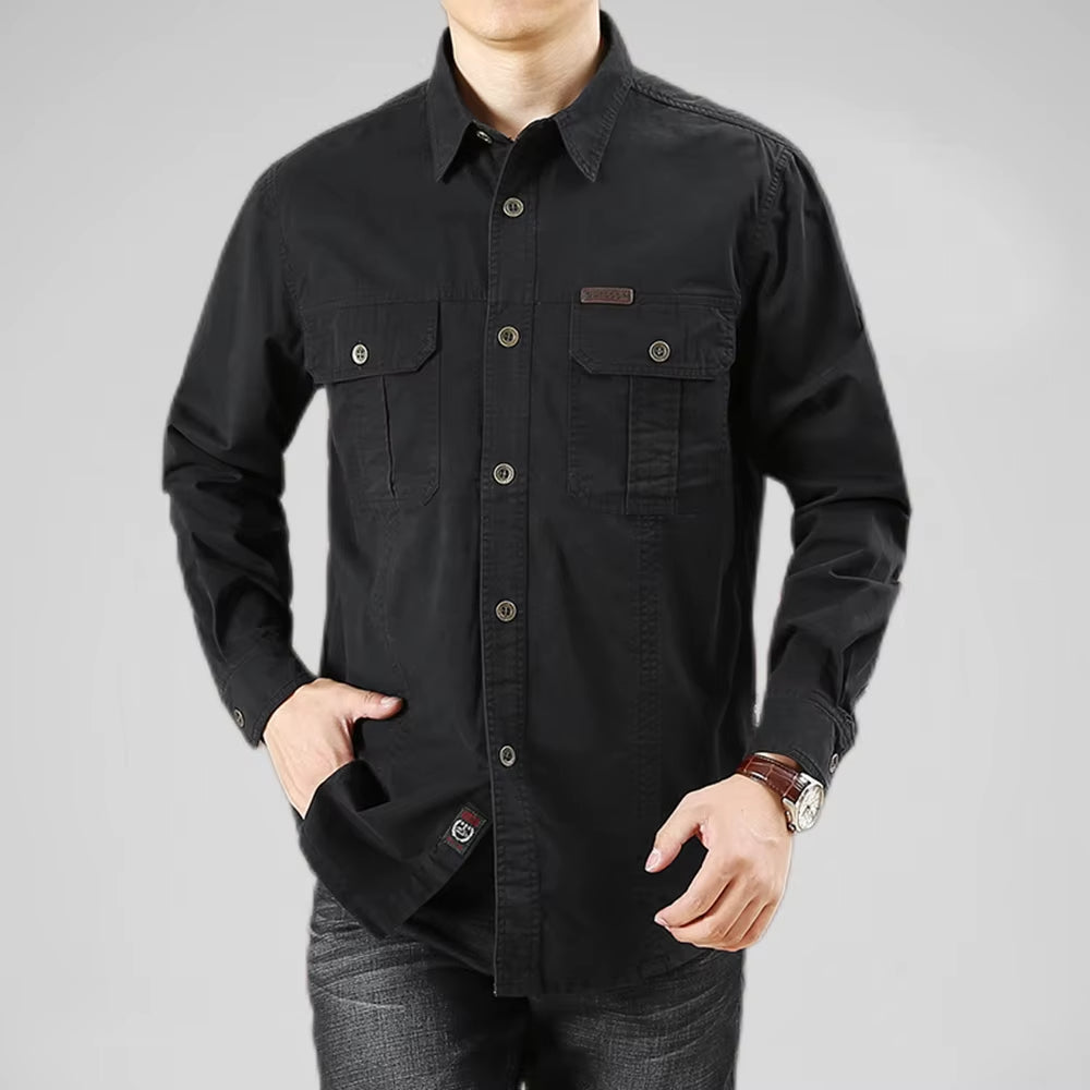 Camisa Cargo Manga Longa Elite