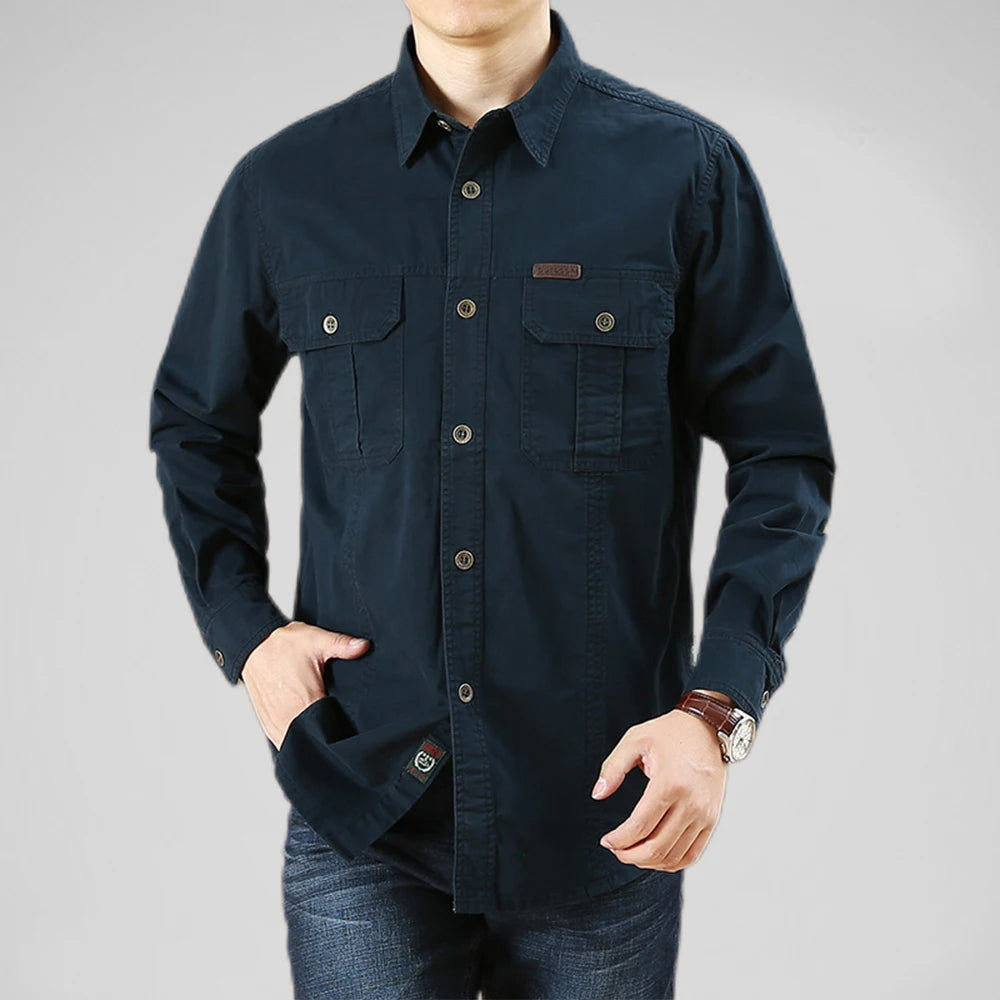 Camisa Cargo Manga Longa Elite
